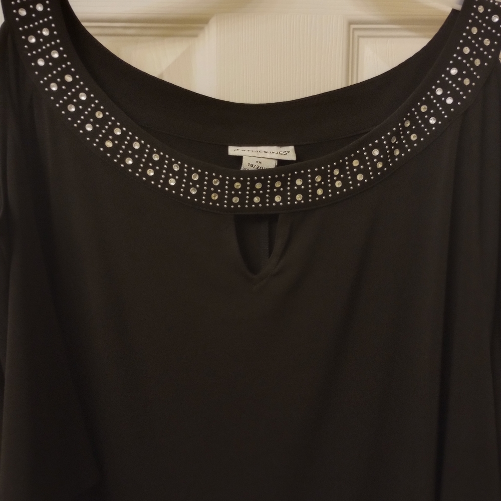 Black dress shirt